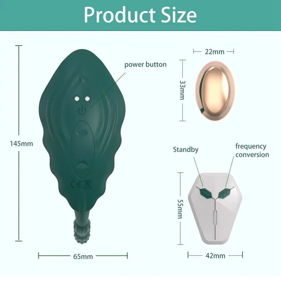Dual Control Vibrating Panty Sex Toy