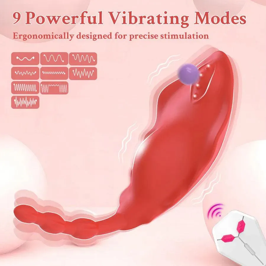 Dual Control Vibrating Panty Sex Toy