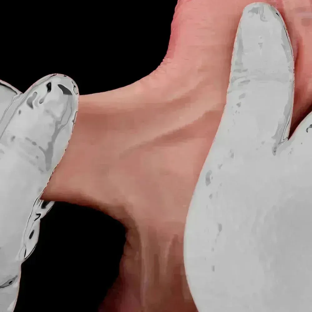 Dual Layer Silicone Real Feel Dildo