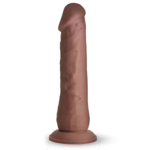 Easy Riders 7&quot; Silicone Dildo - Dark