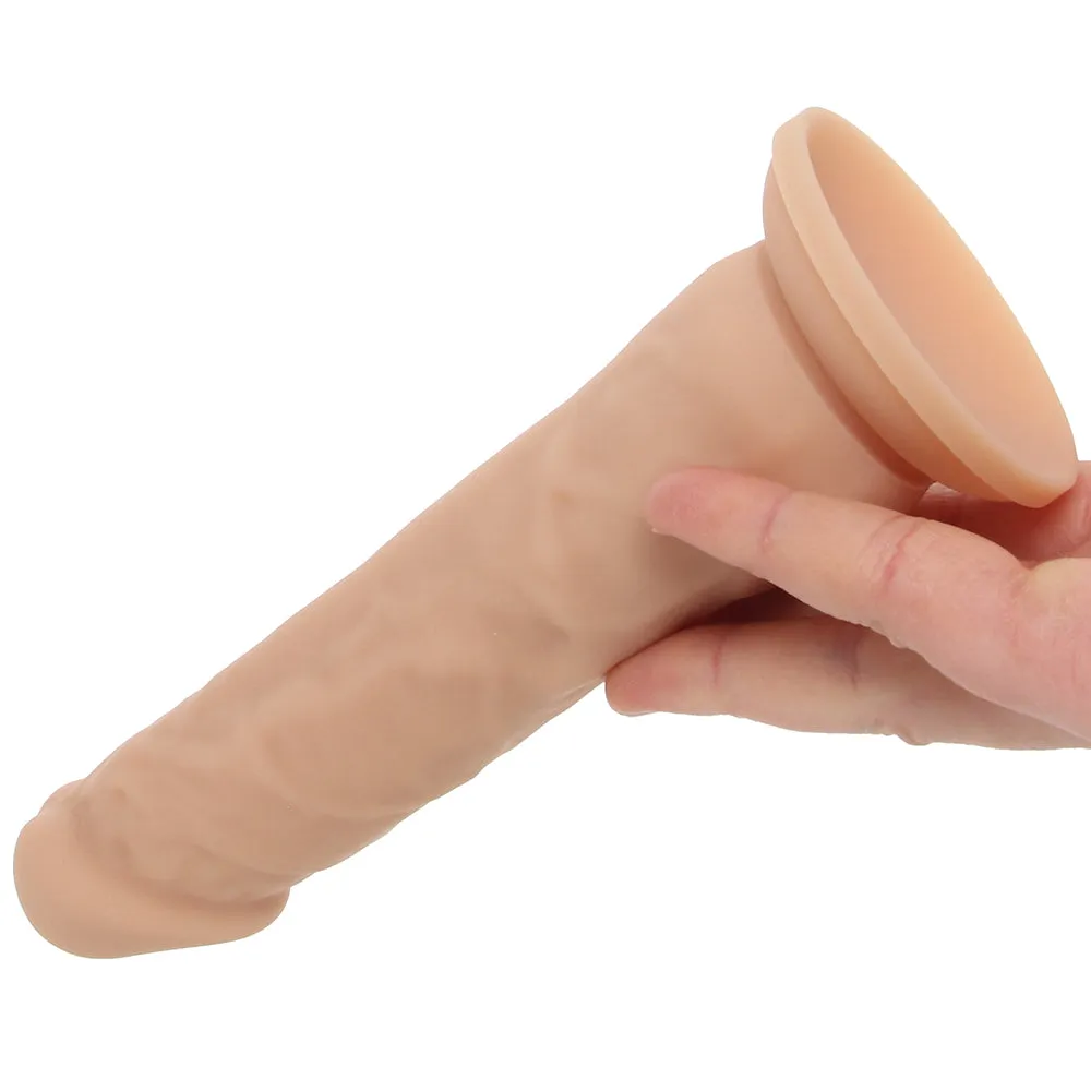 EasyRiders 7 Inch Silicone Dildo in Light