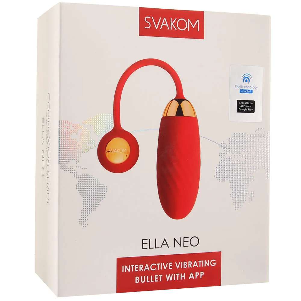 Ella Neo App Controlled Bullet Vibe in Red