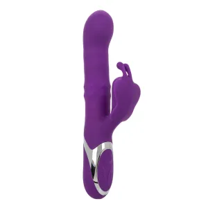 Enchanted Flutter Thrusting Rabbit Vibrator With Rotating Beads