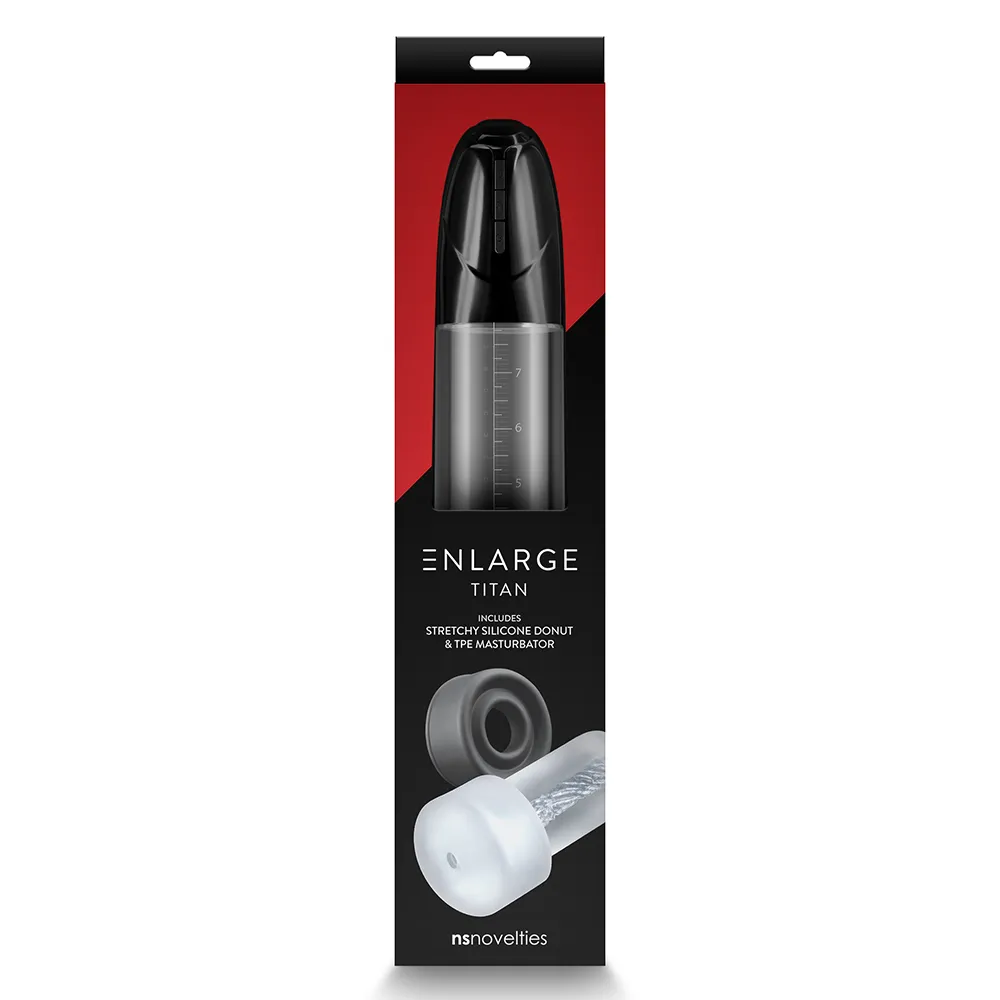 Enlarge Titan Programmable Suction Penis Pump With Masturbator