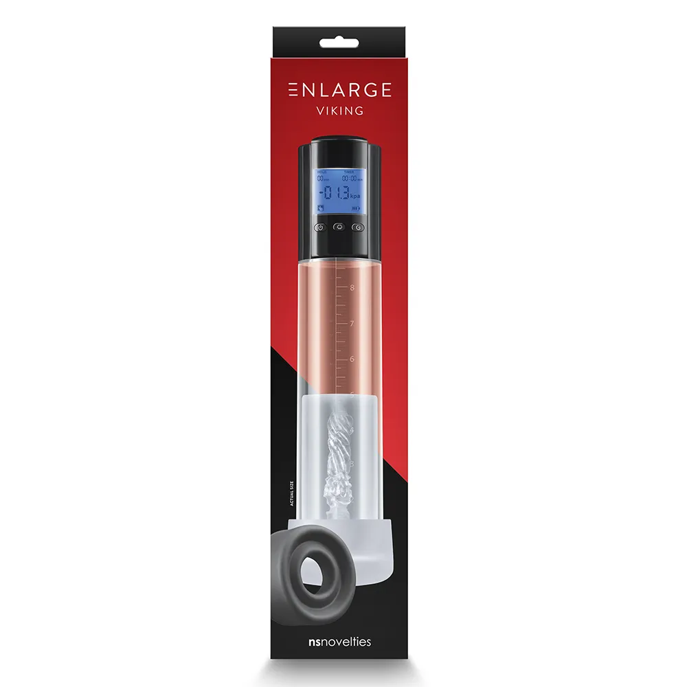 Enlarge Viking Programmable LCD Penis Pump & Masturbator
