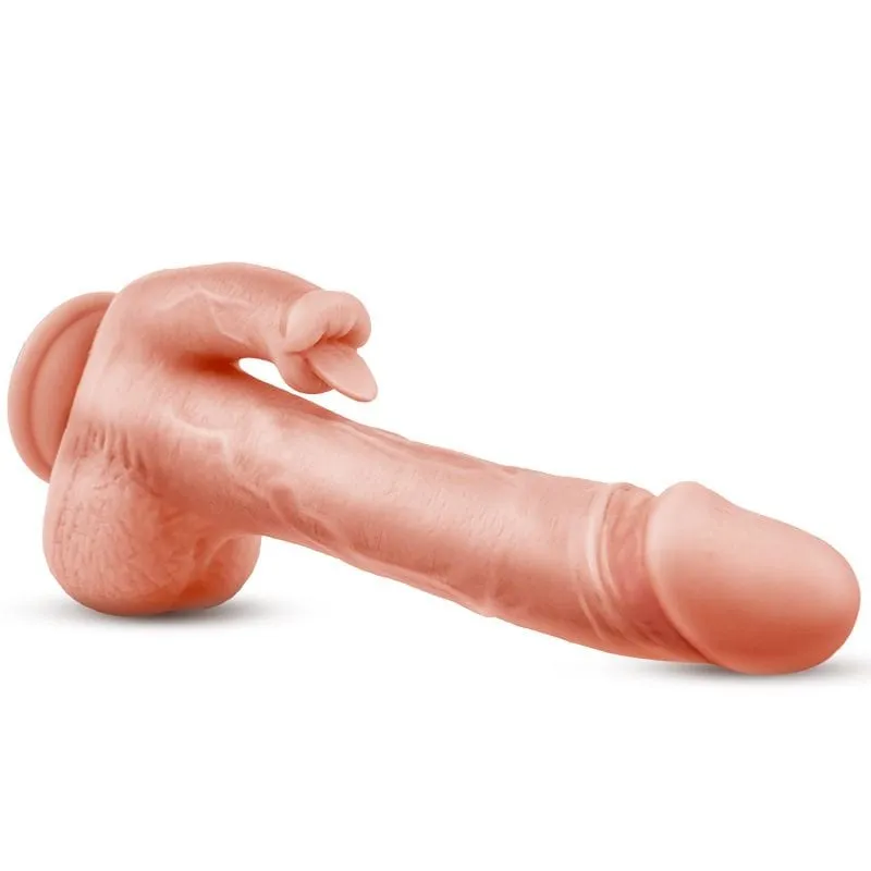 Erocome - Serpens Heating Rotating Vibrating Licking Realistic Dildo 8.6" (Beige)