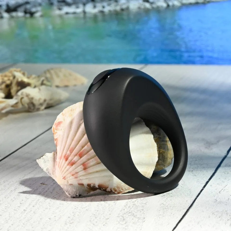 Evolved - Gender X Teamwork Remote Control Anal Plug and Cock Ring (Black)