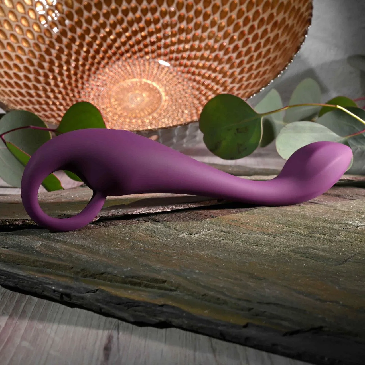Evolved - Lochness G Spot Vibrating Dildo (Purple)