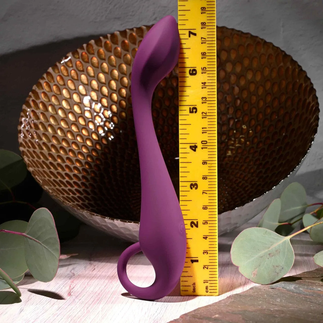 Evolved - Lochness G Spot Vibrating Dildo (Purple)