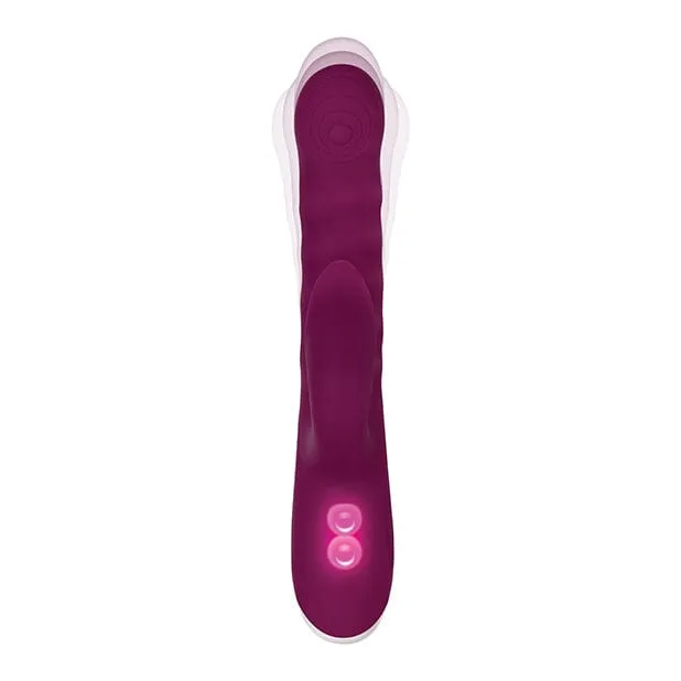 Evolved - Lovely Lucy Thrusting Spinning Rabbit Vibrator (Purple)