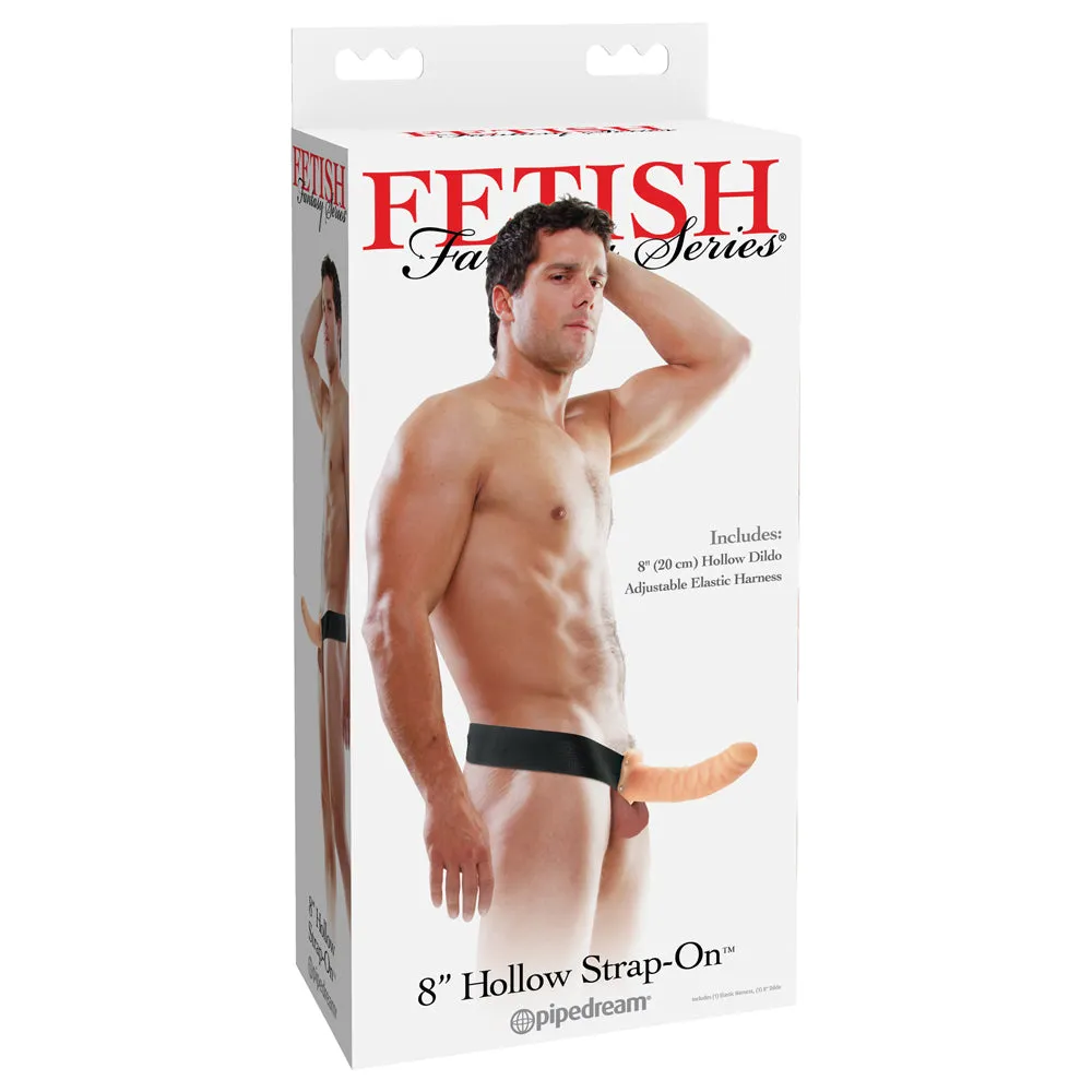 Fetish Fantasy Series 8" Firm Hollow Strap-On