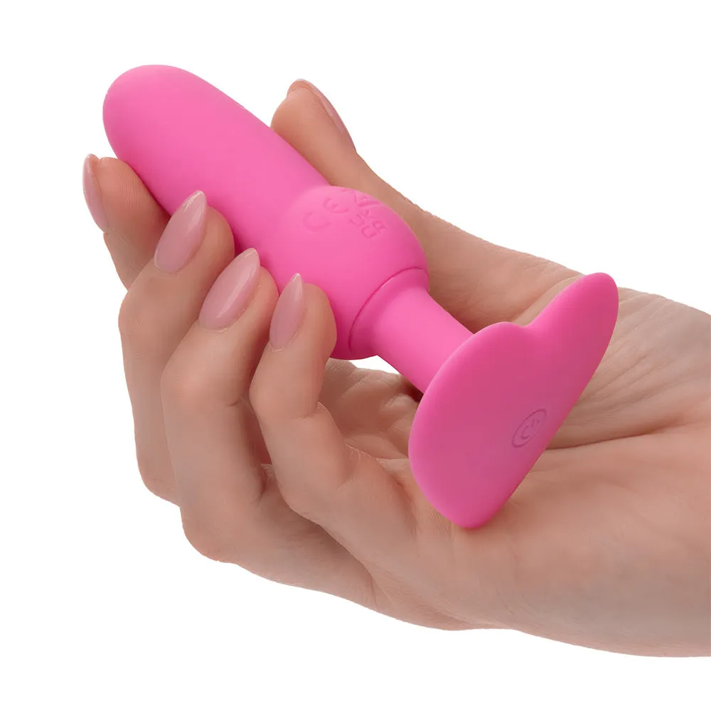 First Time Vibrating Beaded Anal Probe With Heart Base