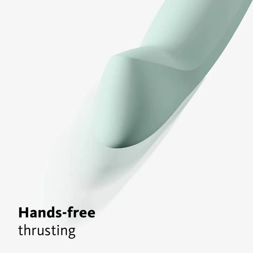 Fun Factory - Stronic G Forte Thrusting G Spot Vibrator (Sage Green)