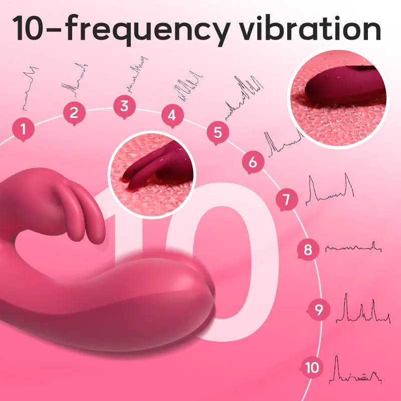 G spot Rabbit Vibrator with Dual Motors