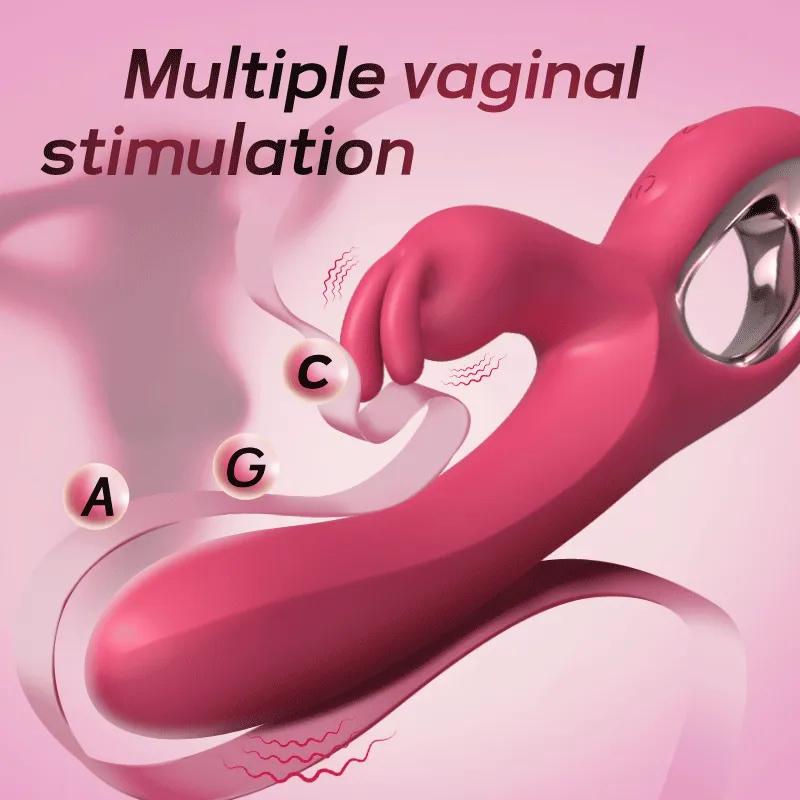 G spot Rabbit Vibrator with Dual Motors