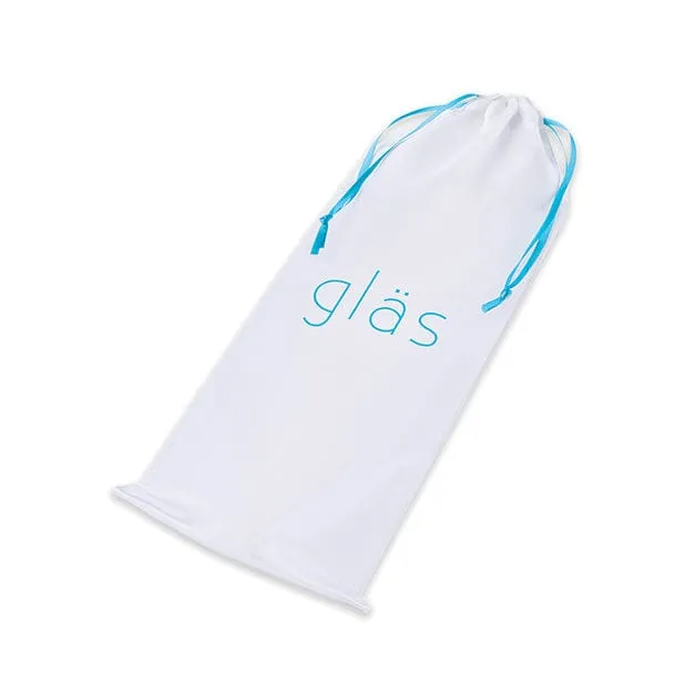 Glas - Classic Curved Dual Ended Glass Dildo 9" (Clear)