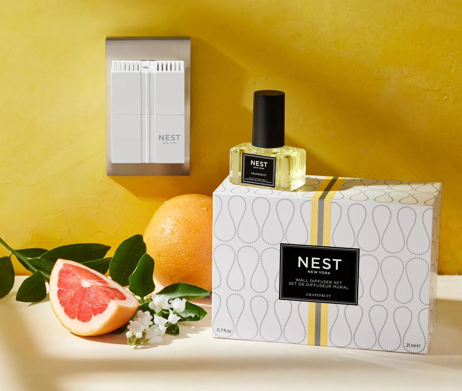 Grapefruit Wall Diffuser Set