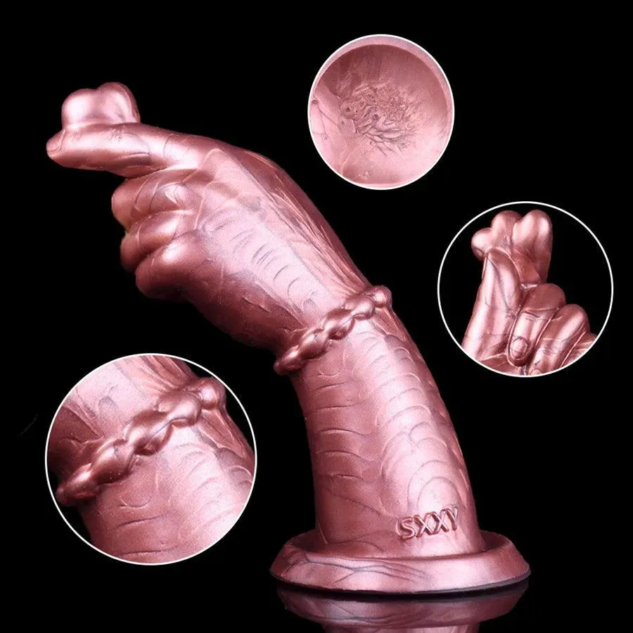 Handheld Love Heart Dildo