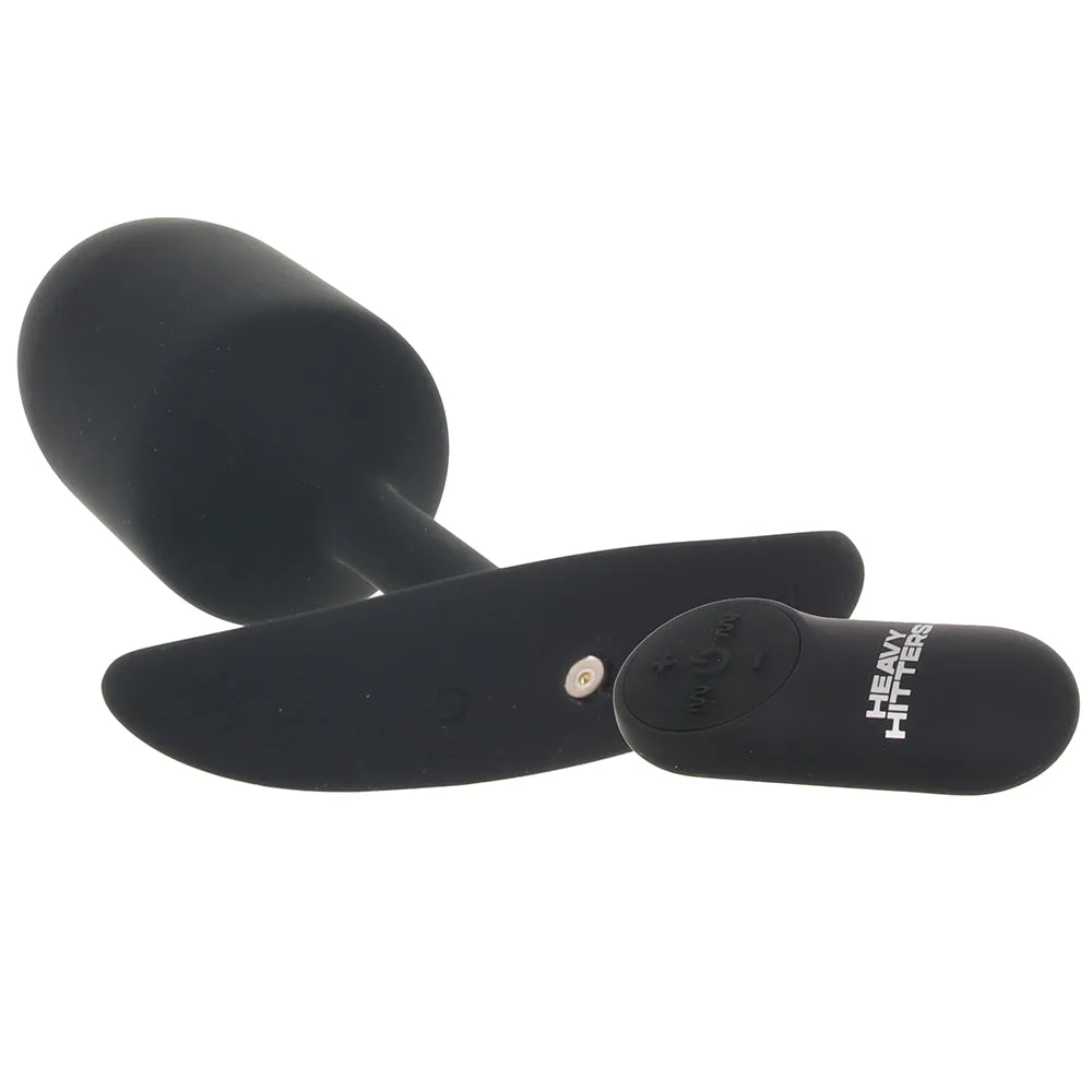 Heavy Hitters Weighted Silicone Anal Plug Vibe
