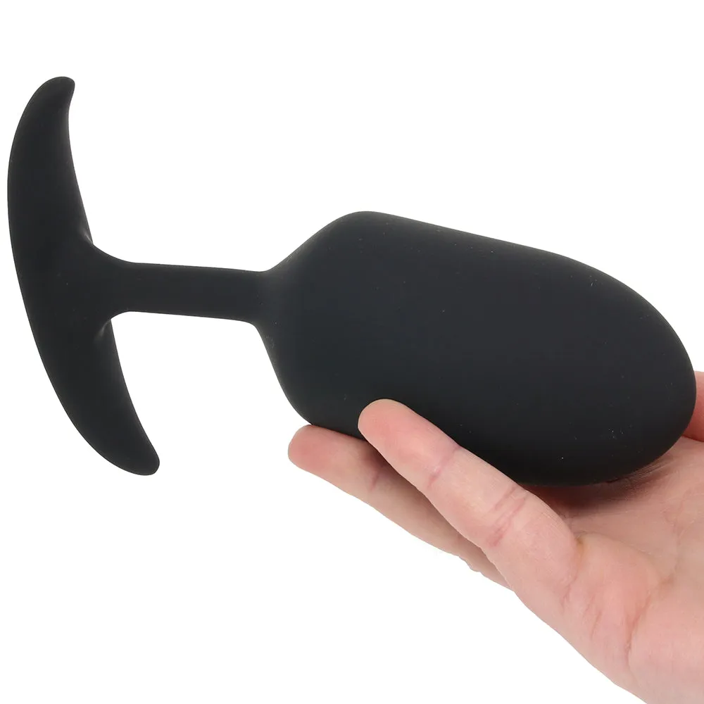 Heavy Hitters Weighted Silicone Anal Plug Vibe