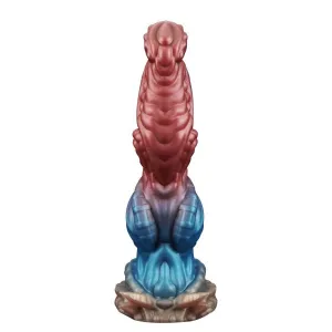 Hellin Dragon Monster Dildo Knotted Fantasy Animal Dildos 9.6" Anal Plug Silicone Adult Toy