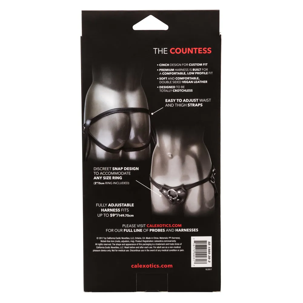 Her Royal Harness The Countess Vegan Leather Strap-On Harness