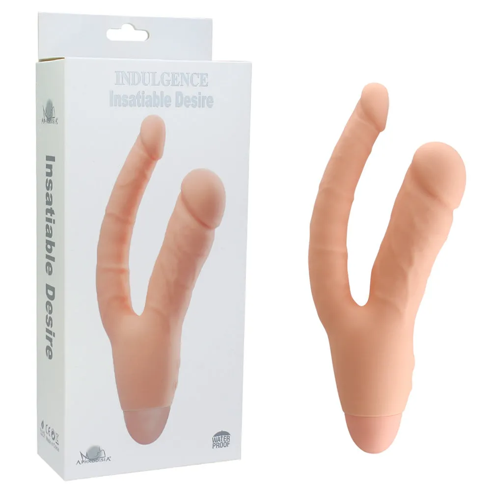 Indulgence Insatiable Desire Realistic Double Penetration Vibrator