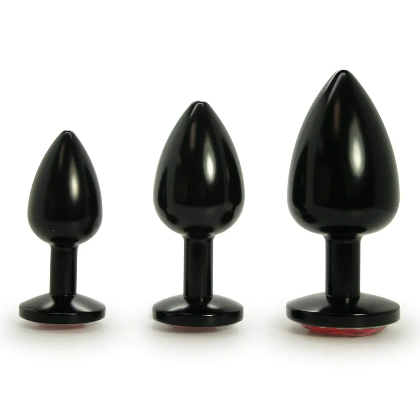 Jeweled Aluminum Anal Plug - A Beautiful Anal Toy!