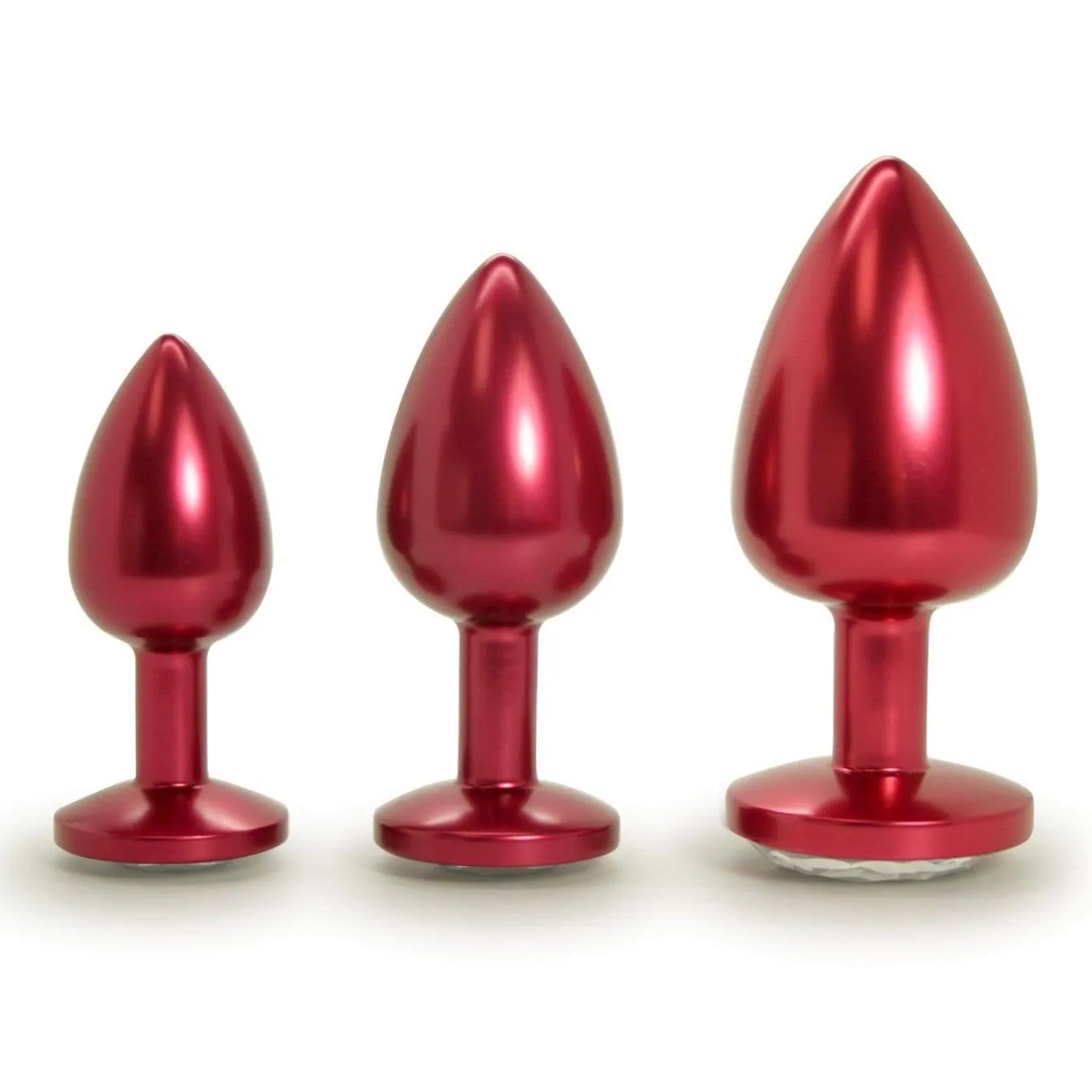 Jeweled Aluminum Anal Plug - A Beautiful Anal Toy!