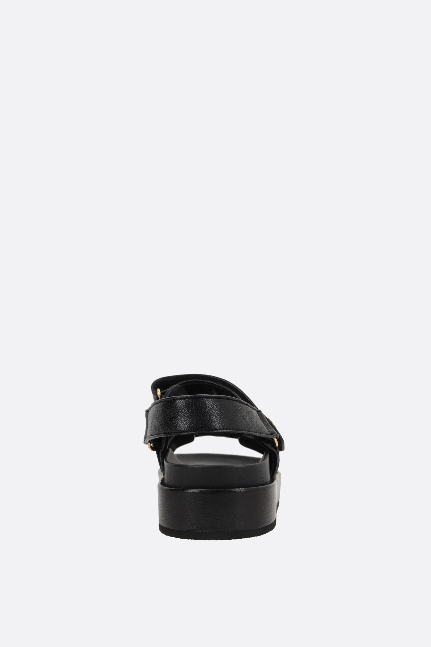 Kira flat sandals in grainy leather