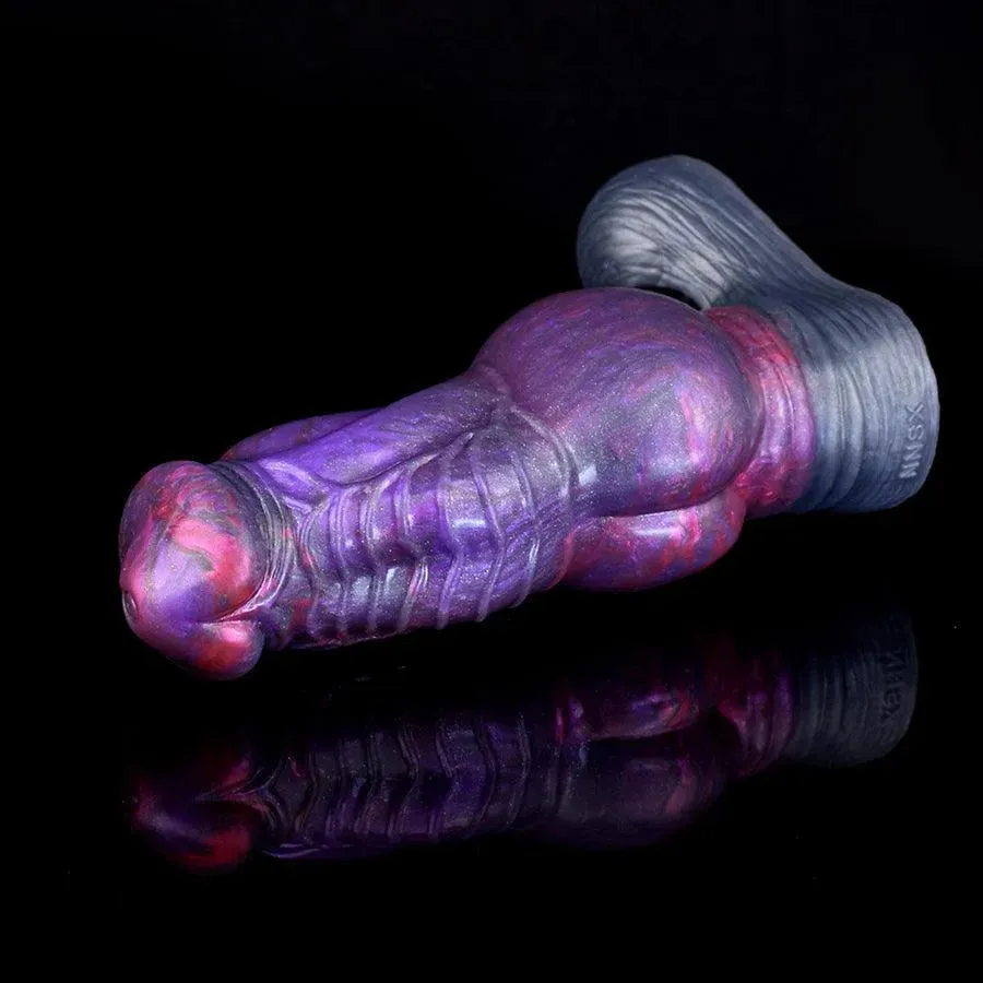 Knotted Silicone Penis Extender Sleeve