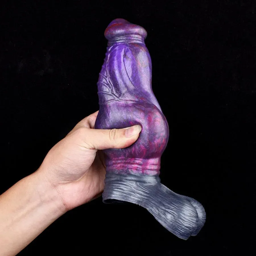 Knotted Silicone Penis Extender Sleeve