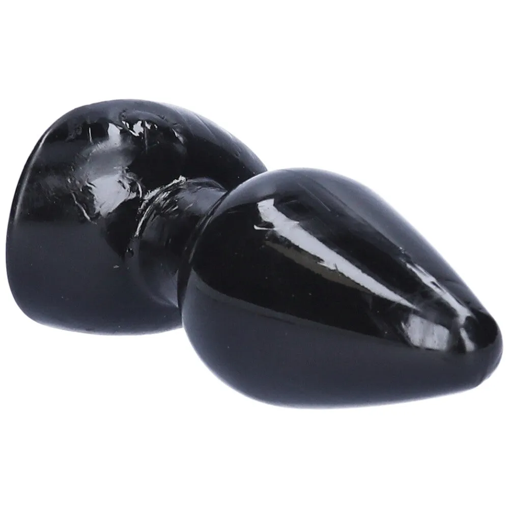 Large Tapered Anal Plug With Flat Base