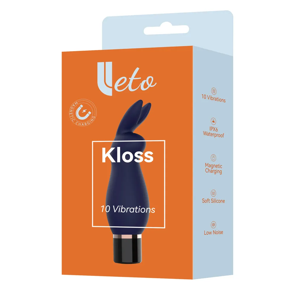 Leto Kloss 10-Mode Silicone Bunny Bullet Vibrator