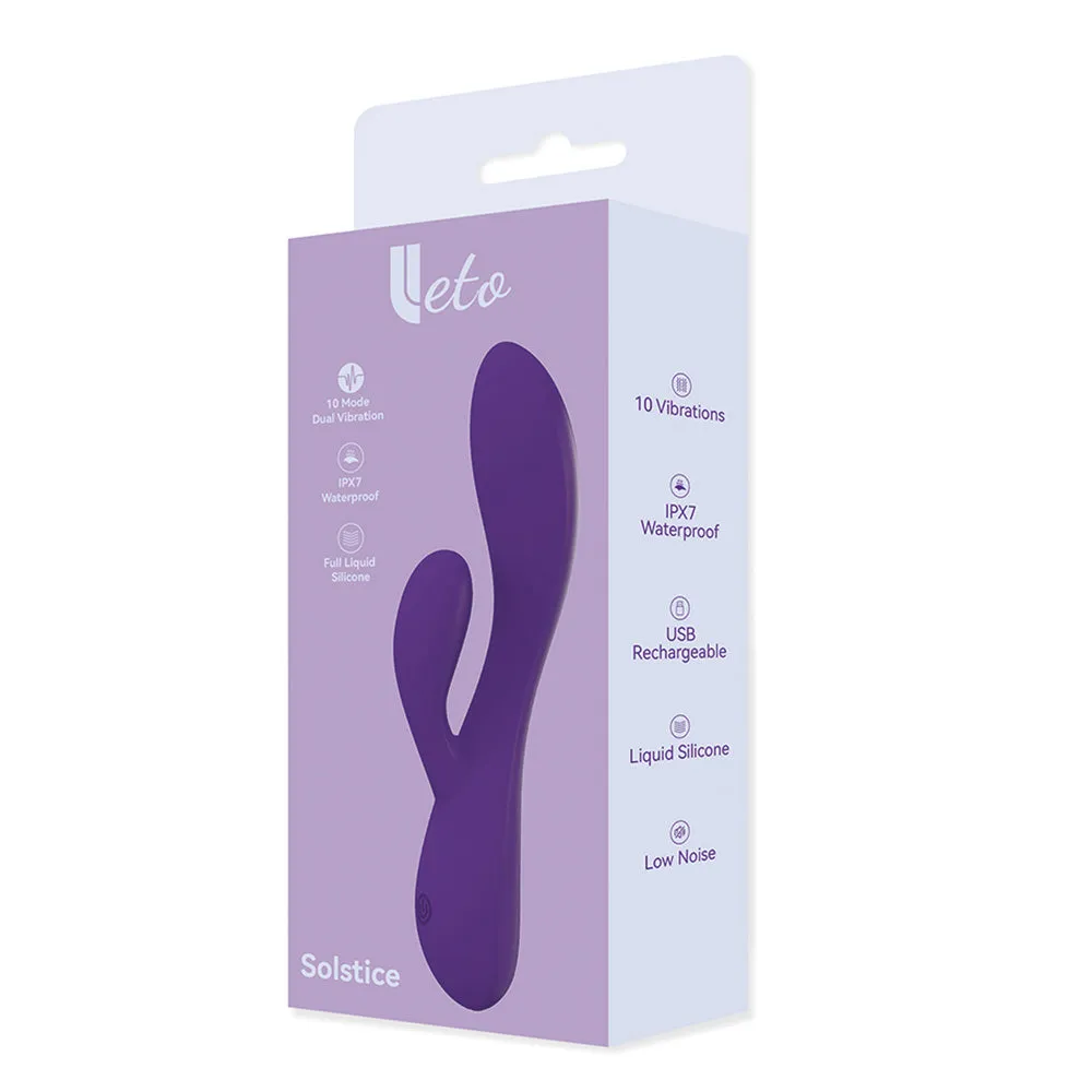 Leto Solstice Liquid Silicone Rabbit Vibrator