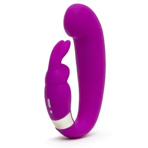 Love Honey - Happy Rabbit Mini G Spot Clitoral Curve Vibrator (Purple)