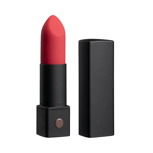 Lovense - Exomoon App-Controlled Discreet Lipstick Vibrator (Red)