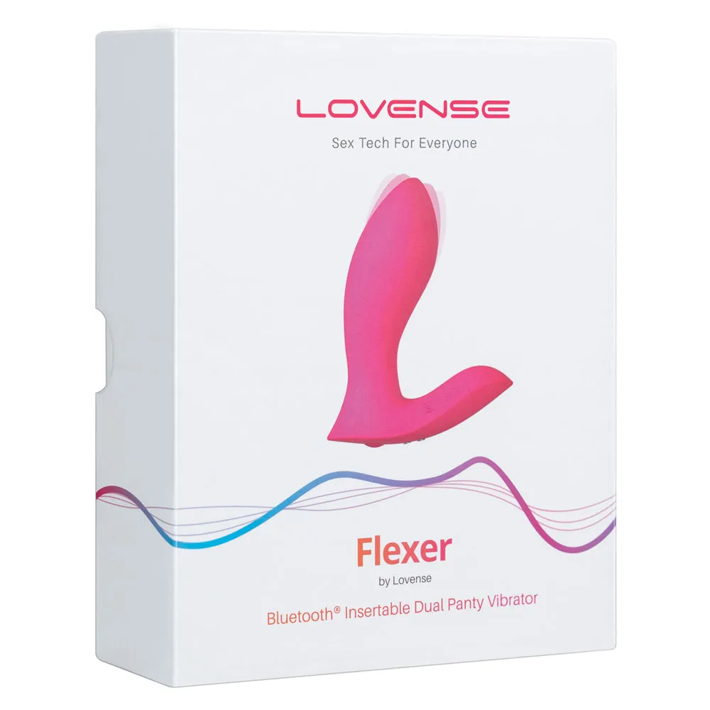 Lovense Flexer Bluetooth Come-Hither Dual G-Spot & Clitoral Vibrator