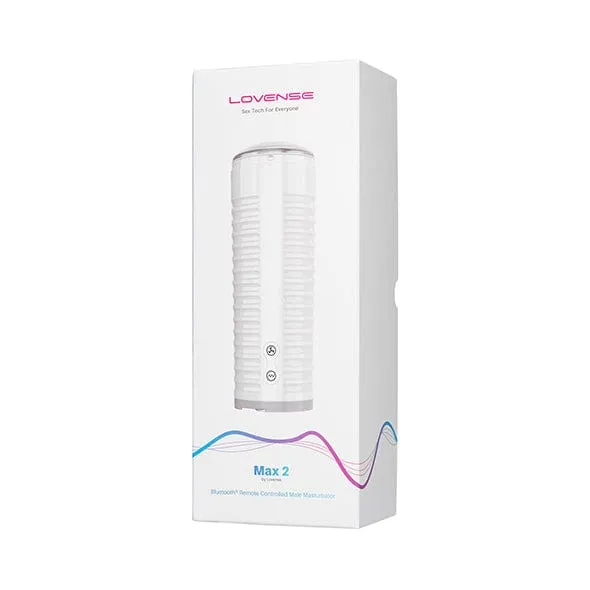 Lovense - Max 2 App-Controlled Male Masturbator (White)