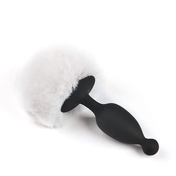 Magic Motion - Bunny App Controlled Vibrating Bunny Tail Anal Plug (Black)