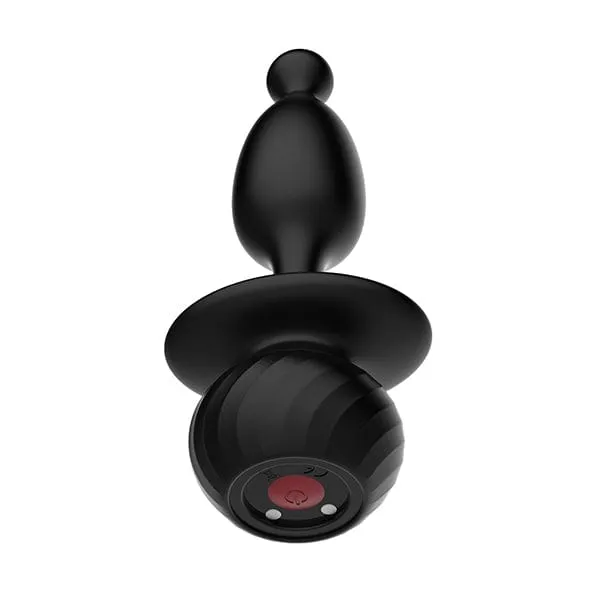 Magic Motion - Bunny App Controlled Vibrating Bunny Tail Anal Plug (Black)