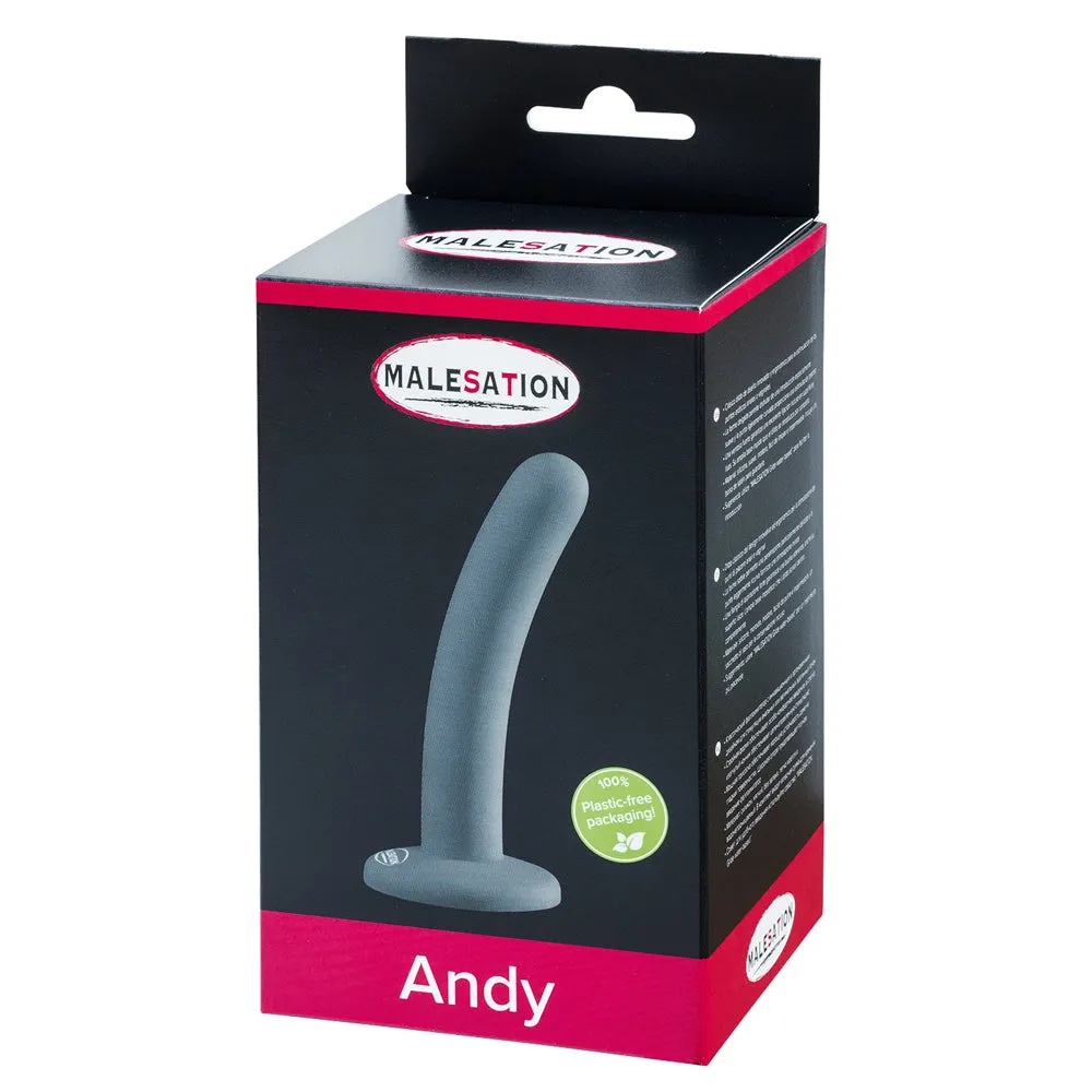 Malesation Andy 5" Slim Dildo With Suction Cup