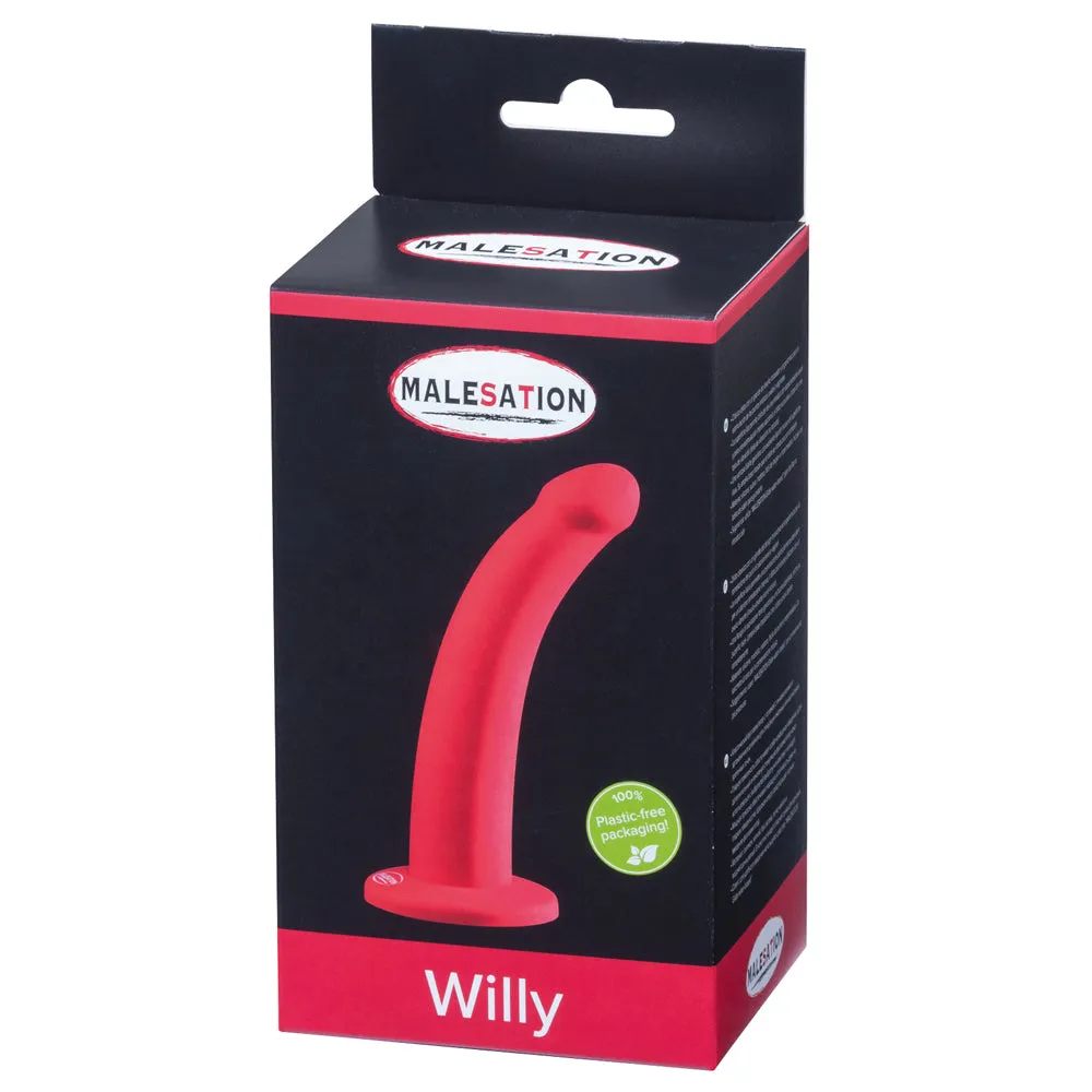 Malesation Willy Dildo With Suction Cup
