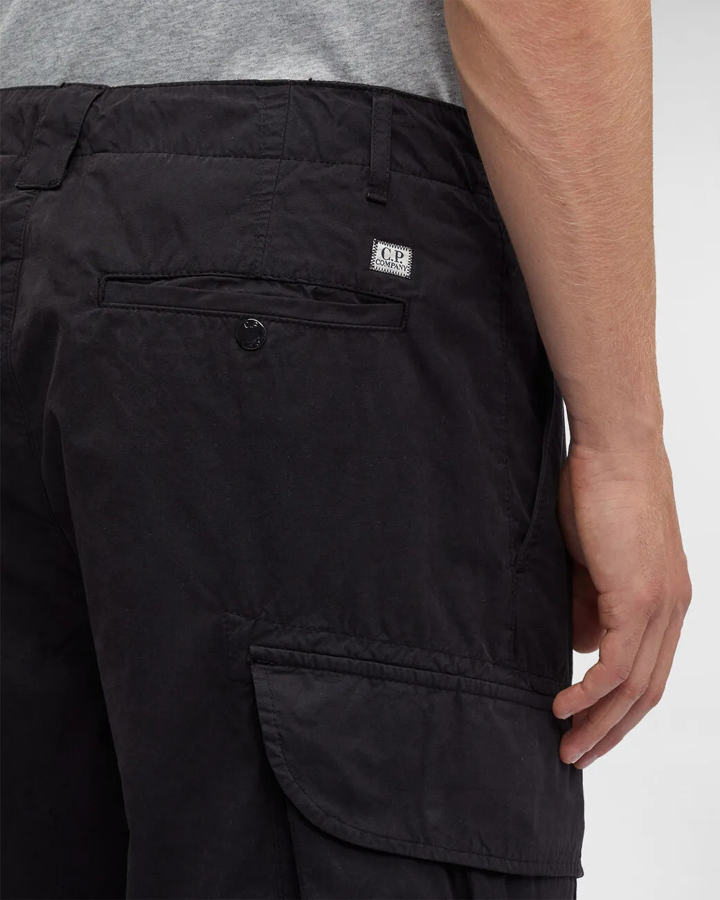 Microreps Loose Cargo Pants Black