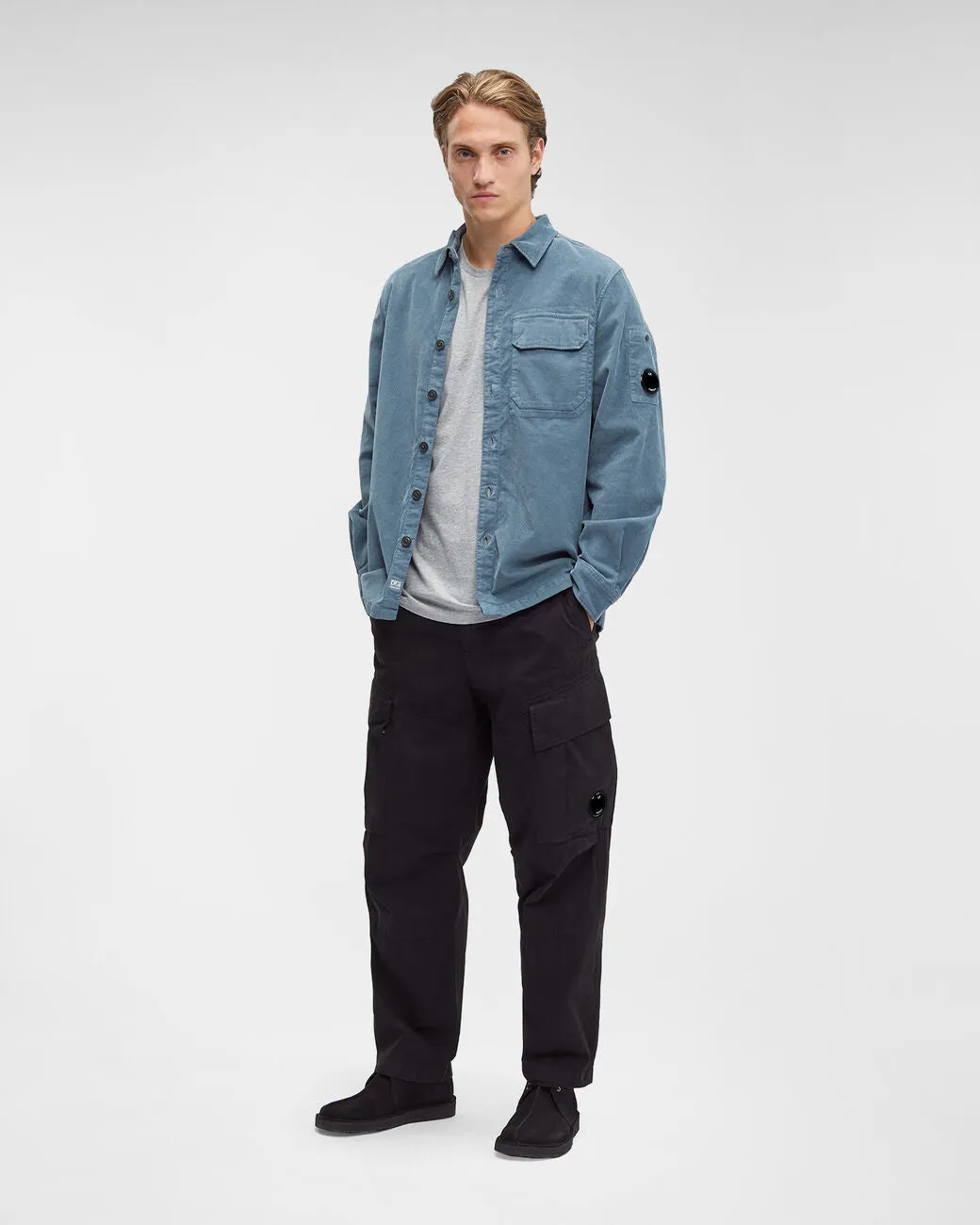 Microreps Loose Cargo Pants Black