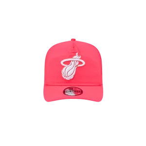New Era Miami HEAT Pink Strapback Golfer