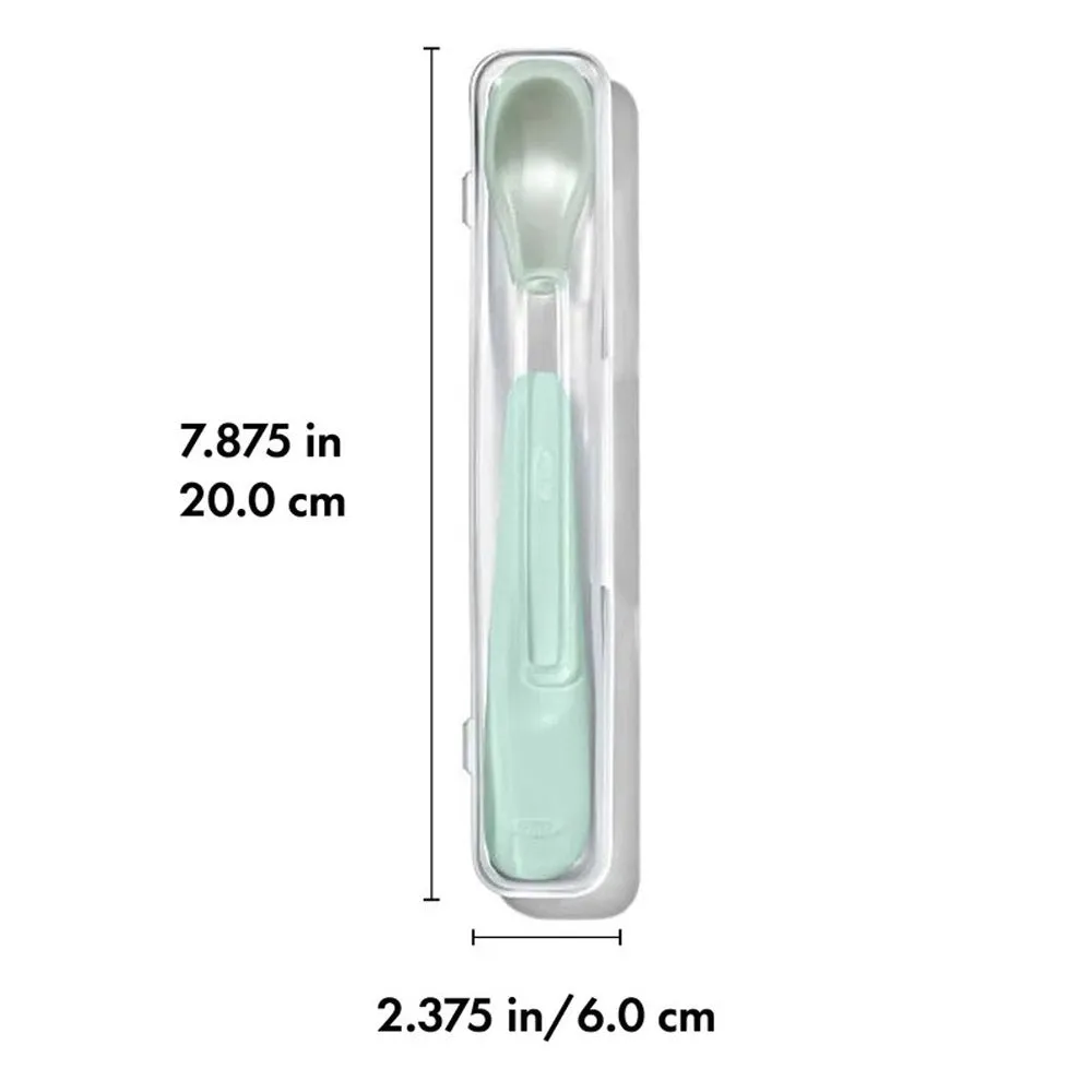 OXO Tot On-The-Go Feeding Spoon Opal