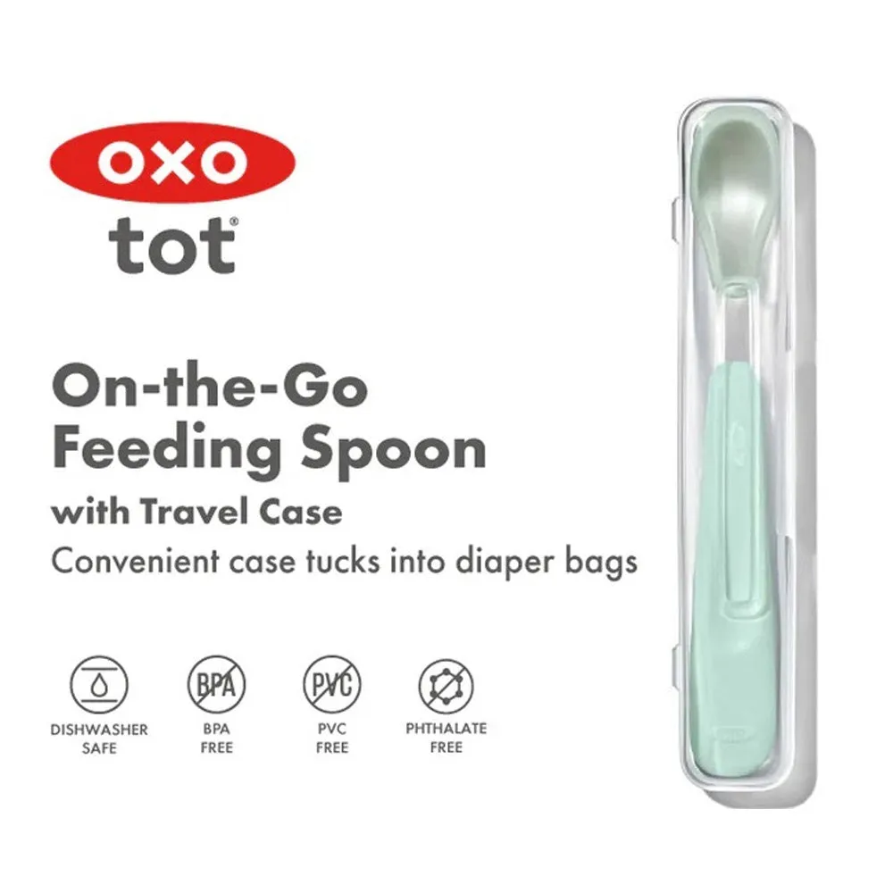 OXO Tot On-The-Go Feeding Spoon Opal