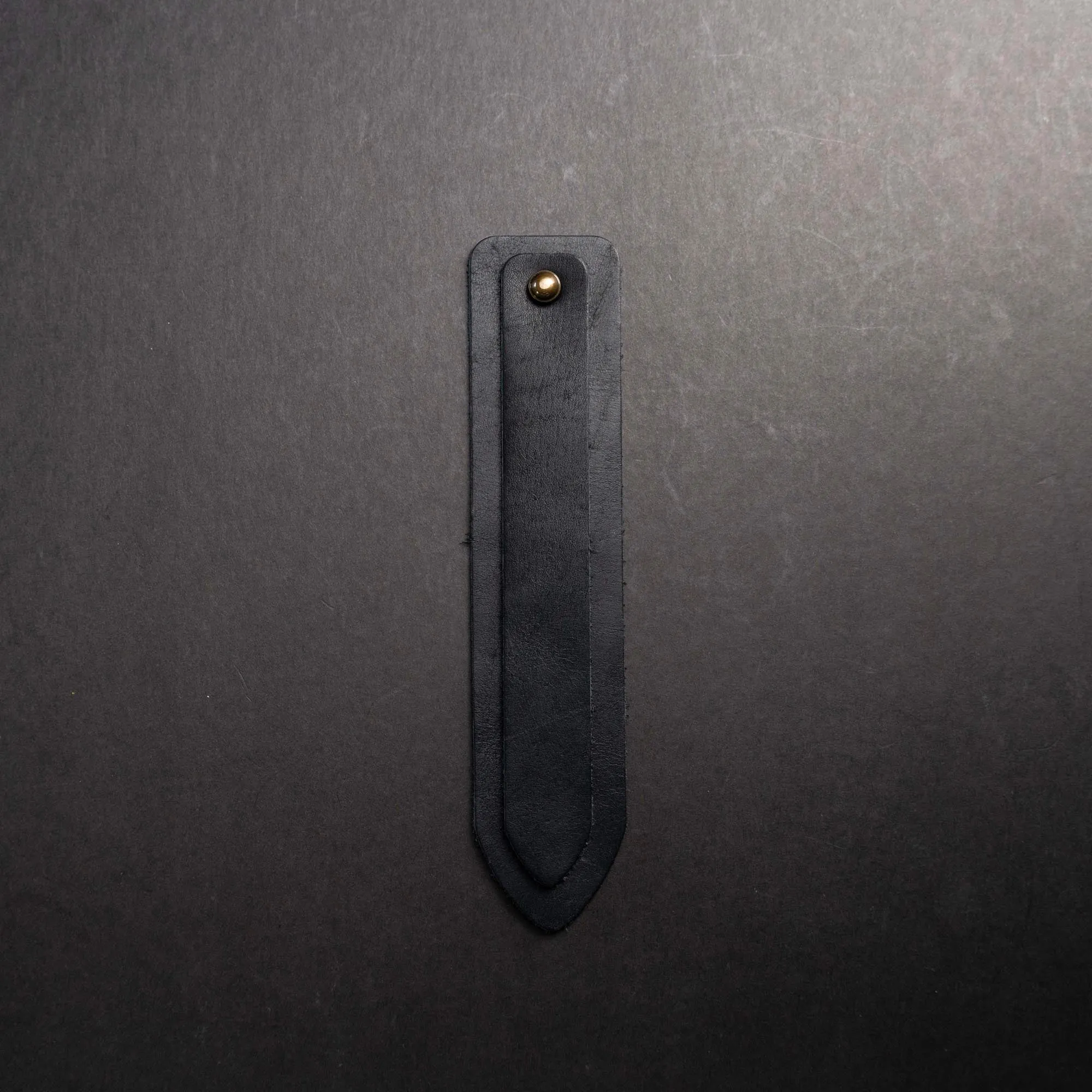 Personalized Fine Leather Double Bookmarks
