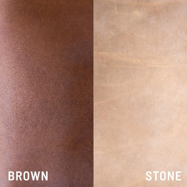 Personalized Fine Leather Double Bookmarks